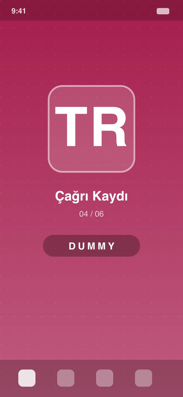 Hipcall mobil uygulaması çağrı kaydetme onay diyaloğu — izin ve yasal uyarı bilgisi