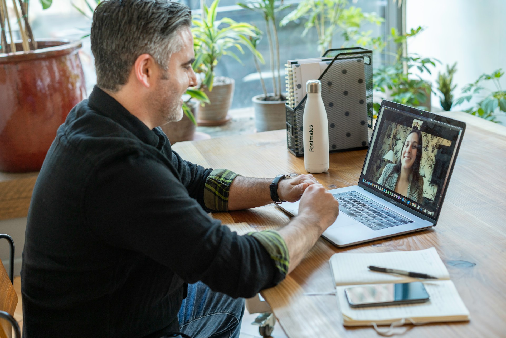 Customer support team managing multiple communication channels