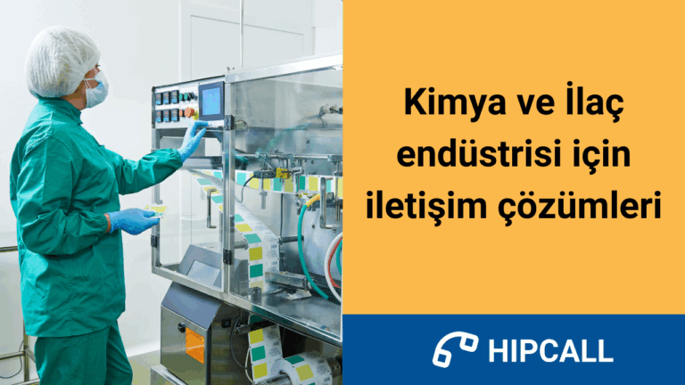 Kimya ve İlaç endüstrisi için iletişim çözümleri