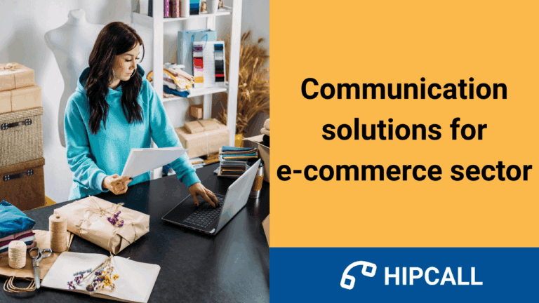 Communication solutions for e-commerce sector.