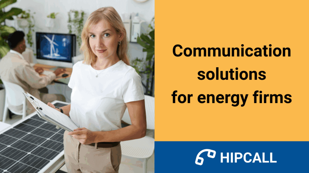 Communication solutions for energy companies.