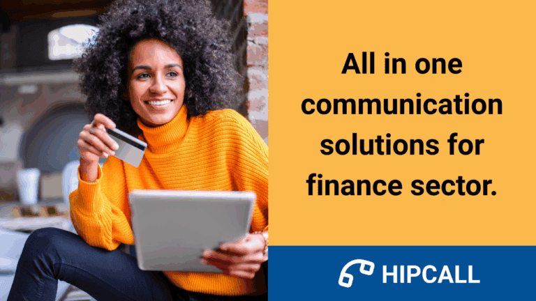 All in one communication solutions for finance sector.