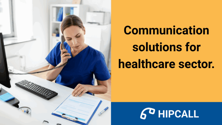 Communication solutions for healthcare sector.