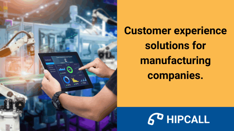 Customer experience solutions for manufacturing companies.