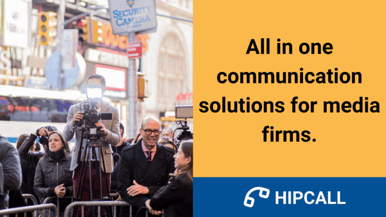 All in one communication solutions for media firms.