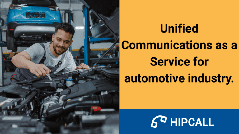 Unified Communications as a Service for automotive industry.