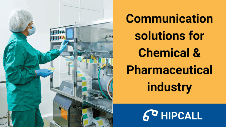 Communication solutions for Chemical & Pharmaceutical industry