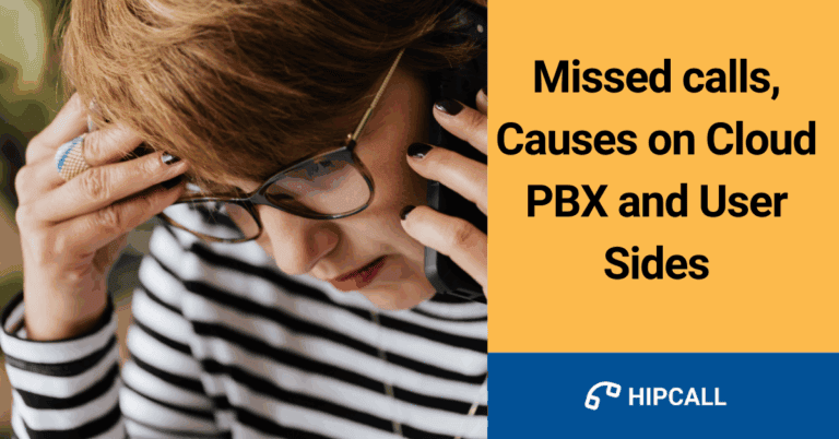 Missed calls, Causes on Cloud PBX and User Sides